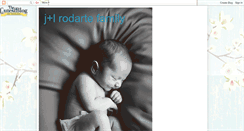 Desktop Screenshot of jnlrodartefamily.blogspot.com