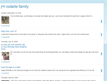 Tablet Screenshot of jnlrodartefamily.blogspot.com