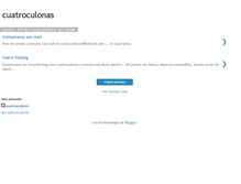 Tablet Screenshot of 4culonas.blogspot.com