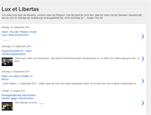 Tablet Screenshot of luxetlibertasdeutschland.blogspot.com