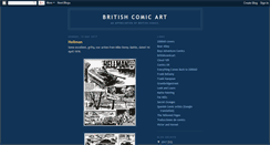 Desktop Screenshot of britishcomicart.blogspot.com