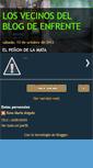 Mobile Screenshot of losvecinosdelblogdeenfrente.blogspot.com