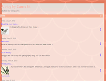 Tablet Screenshot of ablogbycarrieg.blogspot.com