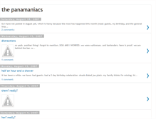 Tablet Screenshot of gopanamaniacs.blogspot.com