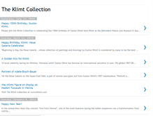 Tablet Screenshot of klimtcollection.blogspot.com