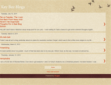 Tablet Screenshot of kaybeeblogs.blogspot.com