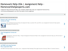 Tablet Screenshot of homeworkhelpexperts.blogspot.com