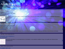 Tablet Screenshot of juliana-biologia.blogspot.com