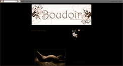 Desktop Screenshot of boudoirfineart.blogspot.com
