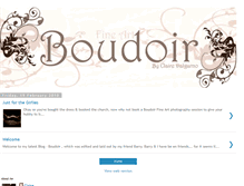 Tablet Screenshot of boudoirfineart.blogspot.com