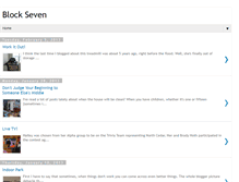 Tablet Screenshot of block-seven.blogspot.com