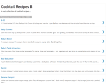 Tablet Screenshot of cocktailrecipesb.blogspot.com