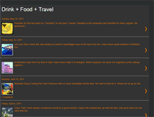 Tablet Screenshot of drinkfoodandtravel.blogspot.com