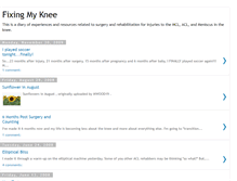 Tablet Screenshot of mykneejourney.blogspot.com