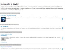 Tablet Screenshot of buscandoajavier.blogspot.com