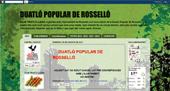 Desktop Screenshot of duatlopopularderossello.blogspot.com