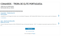 Tablet Screenshot of comandosdeportugal.blogspot.com
