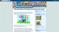 Desktop Screenshot of gamethegameoflife.blogspot.com