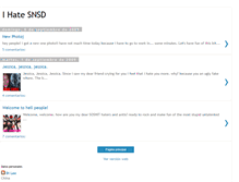 Tablet Screenshot of ihatesnsd.blogspot.com