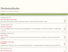 Tablet Screenshot of hindustanhacker.blogspot.com