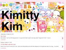 Tablet Screenshot of kimittykim.blogspot.com