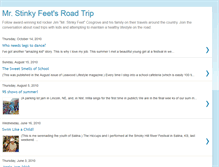 Tablet Screenshot of mrstinkyfeet.blogspot.com