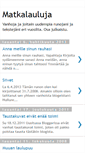 Mobile Screenshot of matkalauluja.blogspot.com