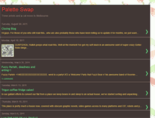 Tablet Screenshot of paletteswap.blogspot.com