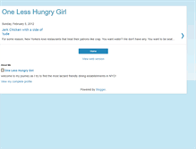 Tablet Screenshot of onelesshungrygirl.blogspot.com