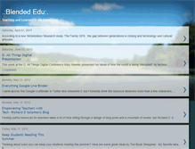 Tablet Screenshot of blendededu.blogspot.com