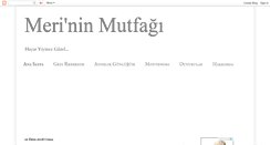 Desktop Screenshot of merininmutfagi.blogspot.com