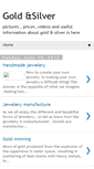 Mobile Screenshot of aboutgoldandsilver.blogspot.com