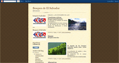 Desktop Screenshot of bosqueselsalvador.blogspot.com