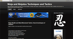 Desktop Screenshot of ninjaninjutsu.blogspot.com