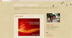 Desktop Screenshot of albertoefabiola.blogspot.com