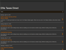 Tablet Screenshot of efiletaxesdirect.blogspot.com