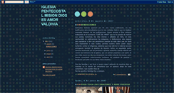 Desktop Screenshot of iglesiadiosesamorvaldivia.blogspot.com