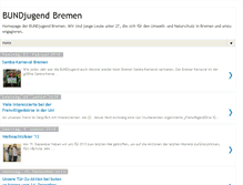 Tablet Screenshot of bundjugend-bremen.blogspot.com