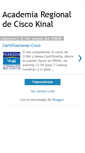 Mobile Screenshot of cisco-kinal.blogspot.com