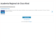 Tablet Screenshot of cisco-kinal.blogspot.com