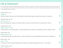 Tablet Screenshot of lifeatclairemont.blogspot.com