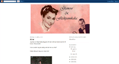 Desktop Screenshot of glamour-och-flaskpannkaka.blogspot.com