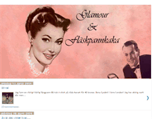 Tablet Screenshot of glamour-och-flaskpannkaka.blogspot.com