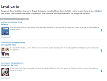 Tablet Screenshot of lavativario.blogspot.com