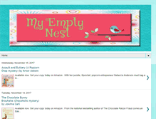 Tablet Screenshot of myemptynesting.blogspot.com