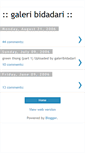 Mobile Screenshot of galeribidadari.blogspot.com