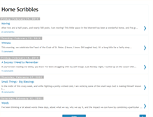 Tablet Screenshot of homescribbles.blogspot.com