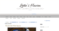 Desktop Screenshot of letteshaven.blogspot.com