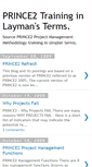 Mobile Screenshot of prince2-pmp-training.blogspot.com