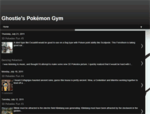 Tablet Screenshot of ghostiespokemongym.blogspot.com